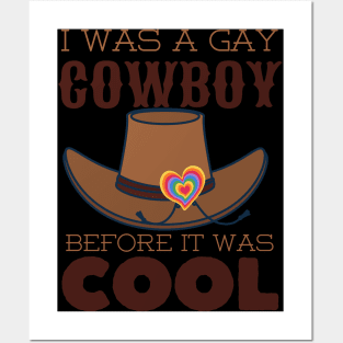 Gay Cowboy, Lgbtq Posters and Art